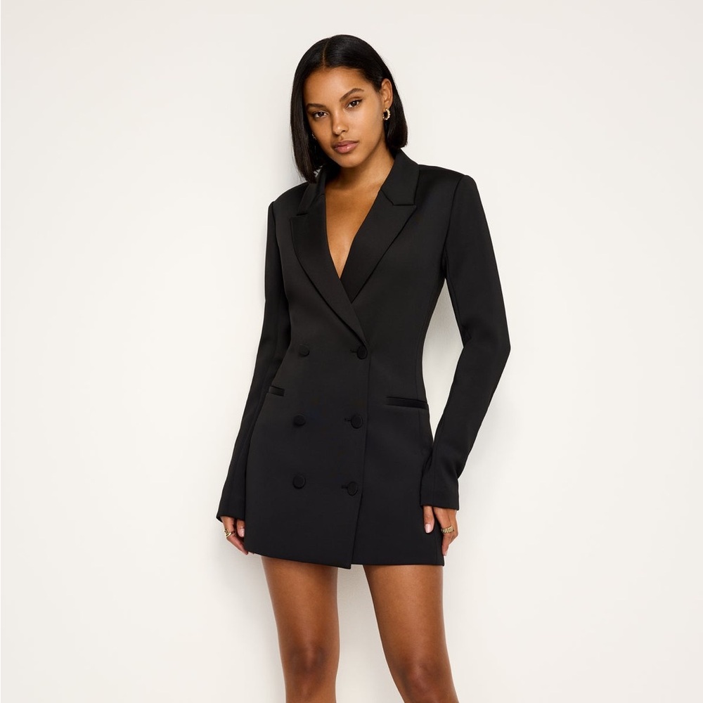 NWT Good American Blazer Dress Mini, Size L (fits like medium!)